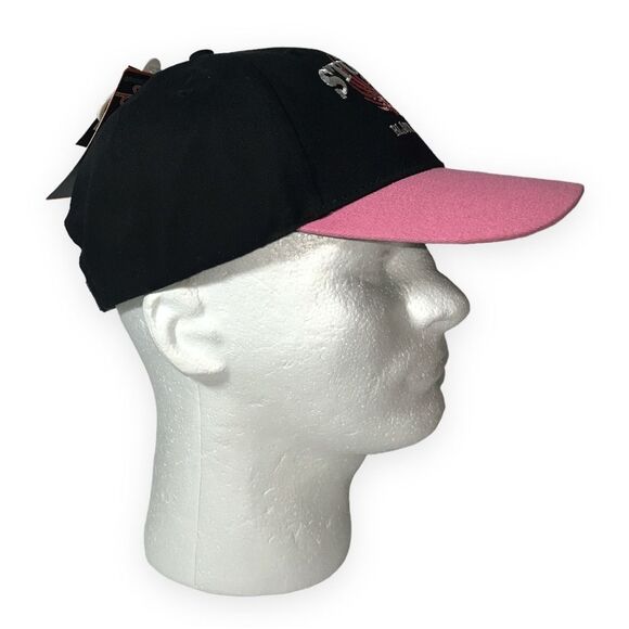 Sturgis 72nd Annual Hat Black Hills Rally 2012‎ Black and Pink Embroidered New main image 6